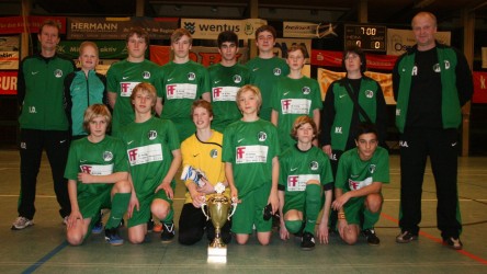 Sieger bei den C-Junioren: VfB Lübeck (Foto: Neue Westfälische)