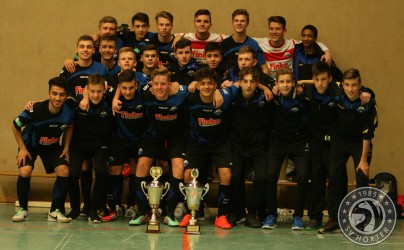 Die Siegerteams des SC Paderborn (B- und C-Junioren)